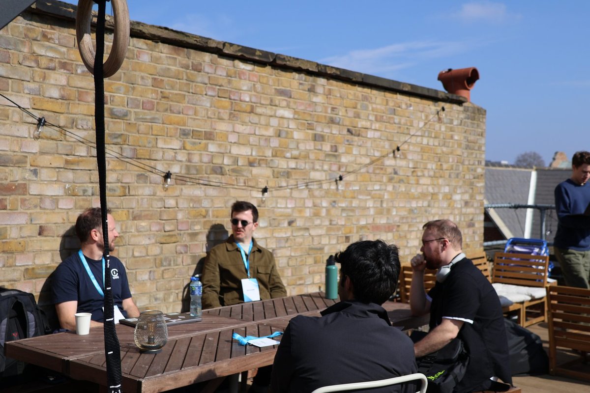 Rooftop judging at AI London 2026