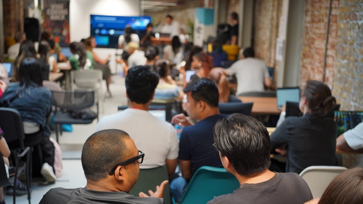 Vibe Coding Hackathon talks at the Encode Hub